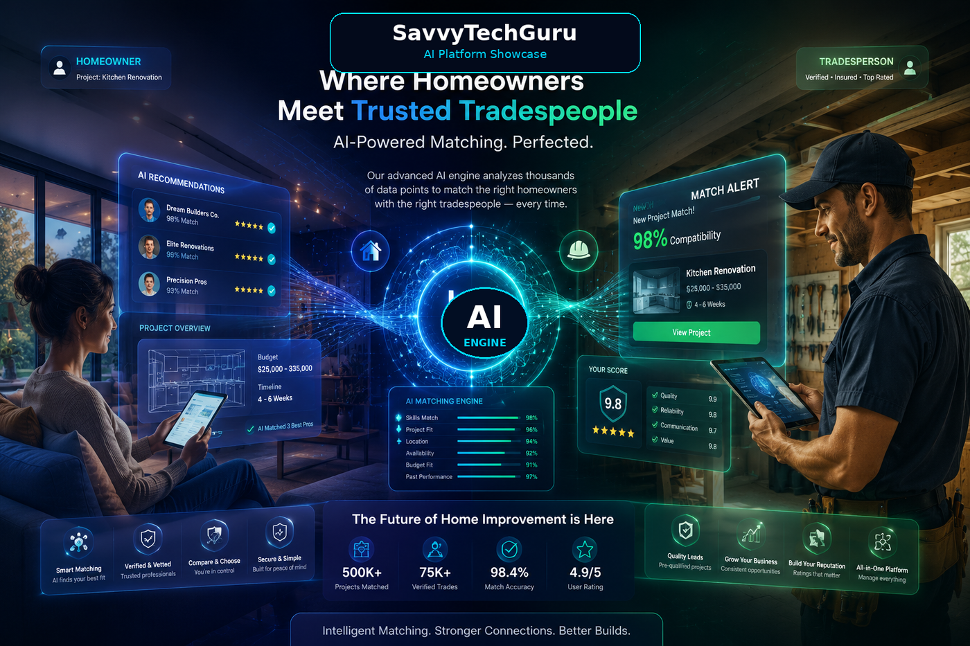 AI marketplace platform showcase
